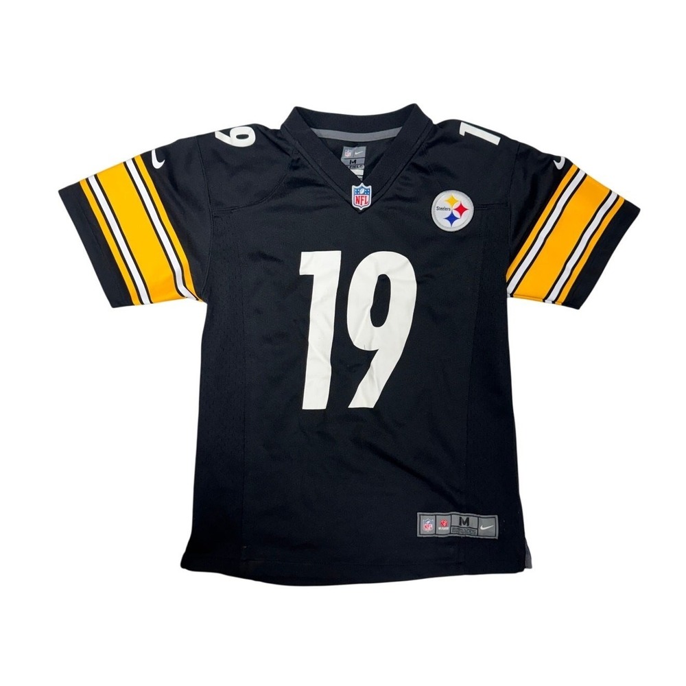 Pittsburgh Steelers JuJu Smith-Schuster #19 Football NFL Jersey Youth‎ Size M